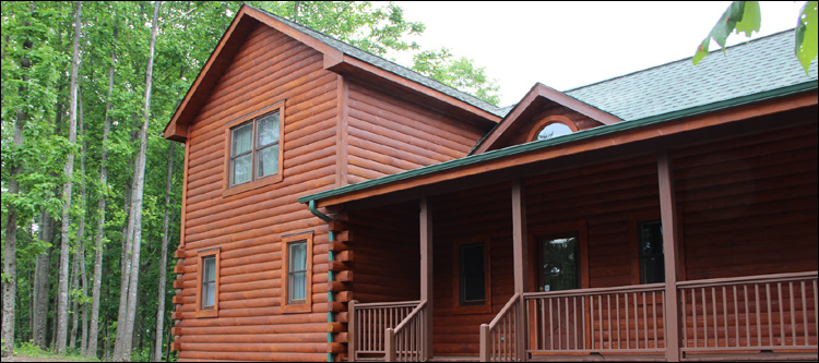 Log Home Staining in Pickens County, Alabama
